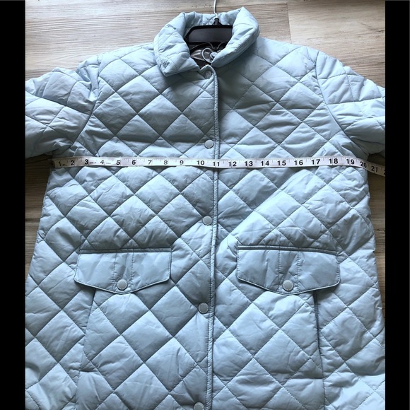 Barbour Overwash Packable Quilted Jacket Blue - Picture 5 of 7